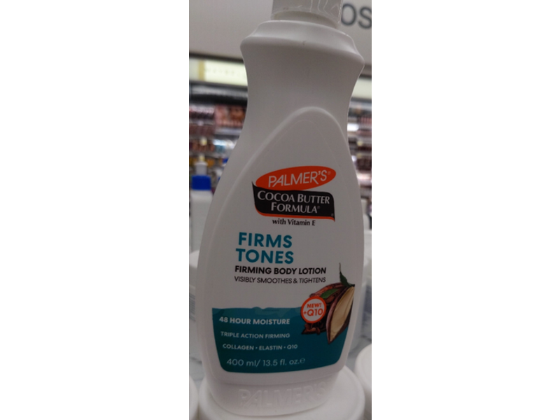 Palmer's Firms Tones Firming Body Lotion, Cocoa Butter Formula, 13.5 fl oz/400 mL