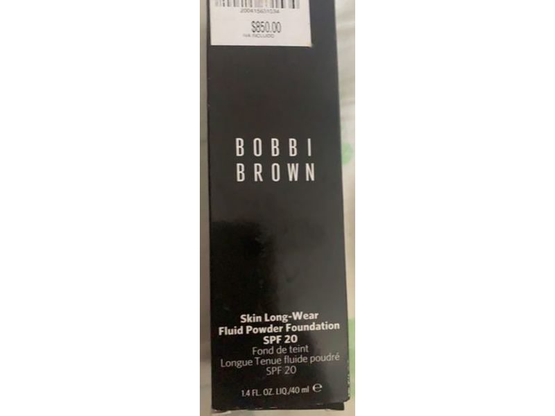 Bobbi Brown Skin Weightless Fluid Powder Foundation, (W-064) Honey, SPF 20, 1.4 fl oz/40 mL