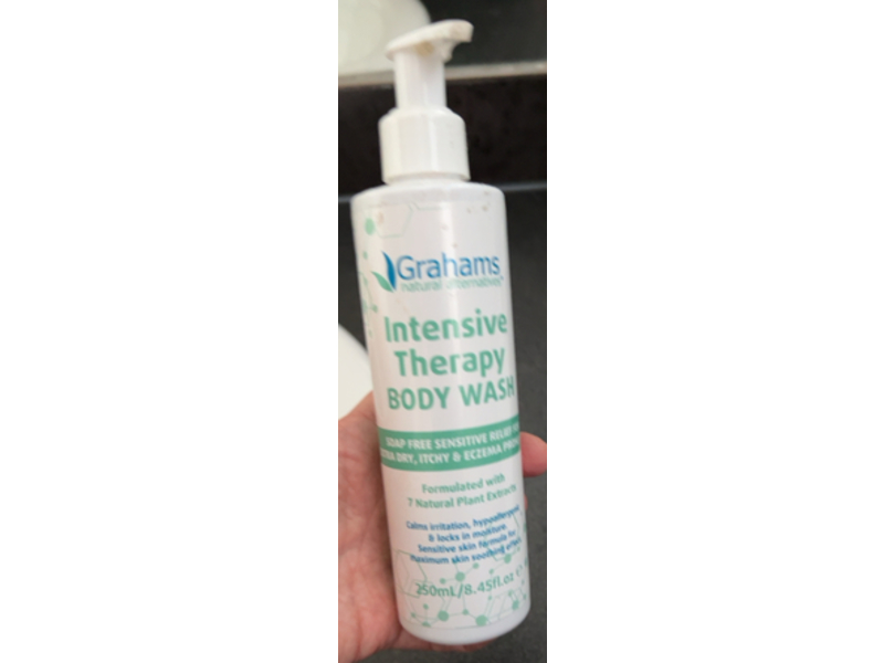 Grahams Natural Alternatives Intensive Therapy Body Wash, 8.45 fl oz/250 mL
