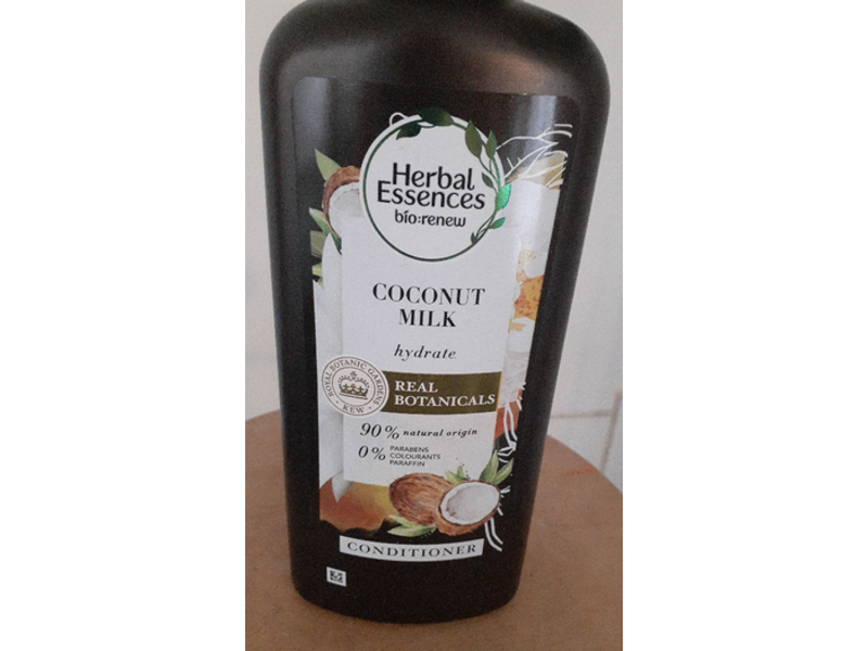 Herbal Essences Bio:Renew Real Botanicals Conditioner, Coconut Milk, Hydrate, 400 ml