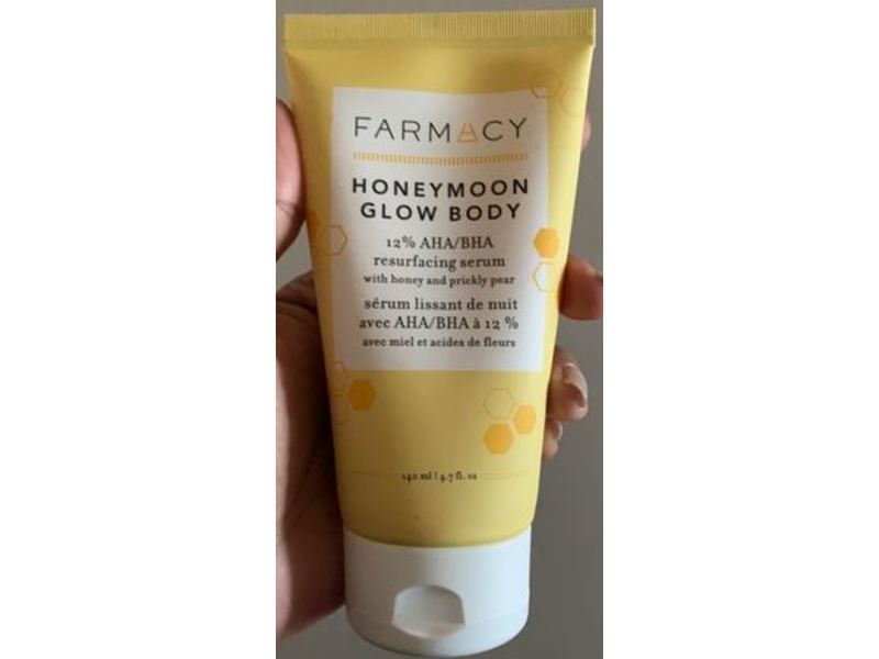 Farmacy Honey Moon Glow Body Serum, Honey And Prickly Pear, 4.7 fl oz/140 mL