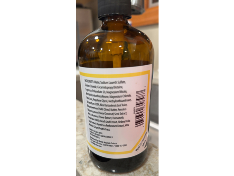 Essenza Citrus Basil Hand Soap, Aloe Vera & Shea Butter, 16 fl oz/473 mL