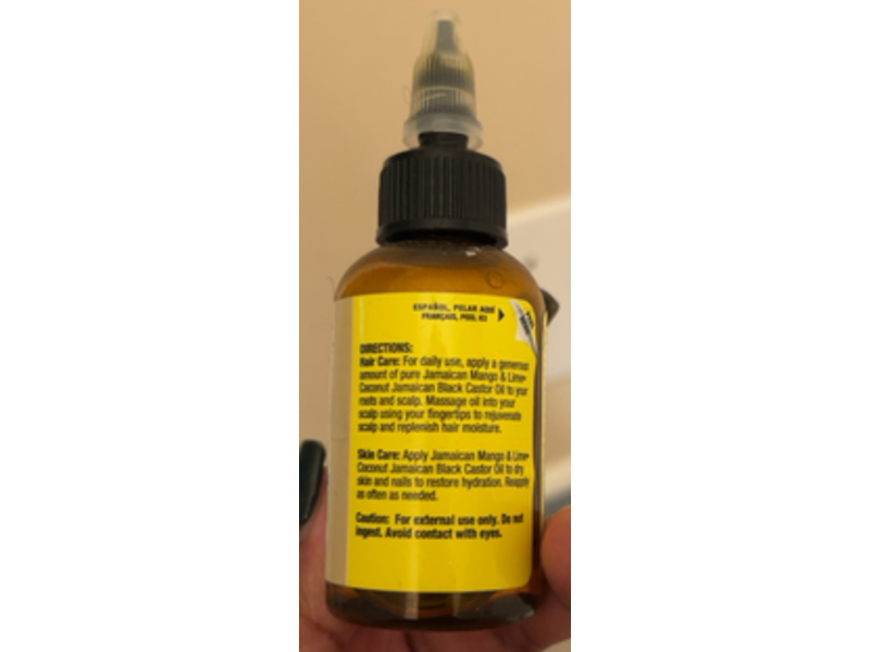 Jamaican Mango & Lime Black Castor Oil, Coconut, 2 fl oz/59 mL