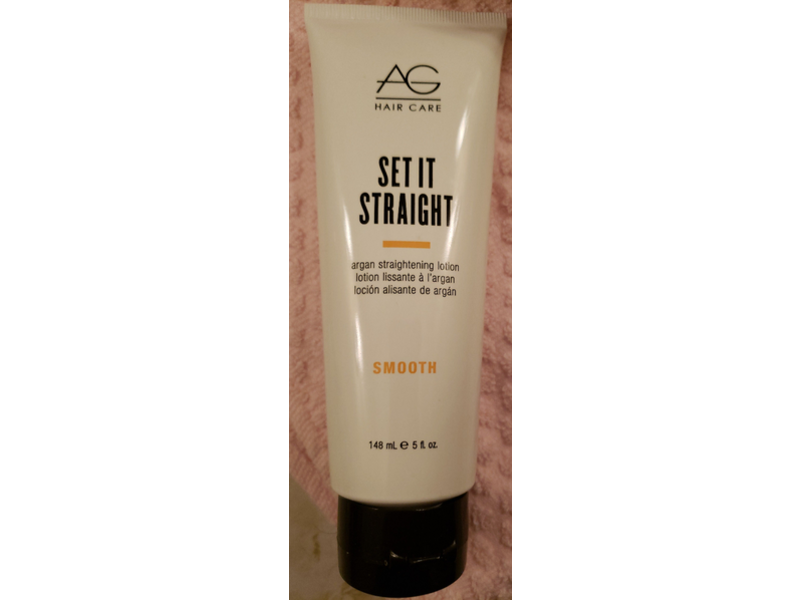 AG Set It Straight Lotion, Smooth, 5 fl oz/148 mL