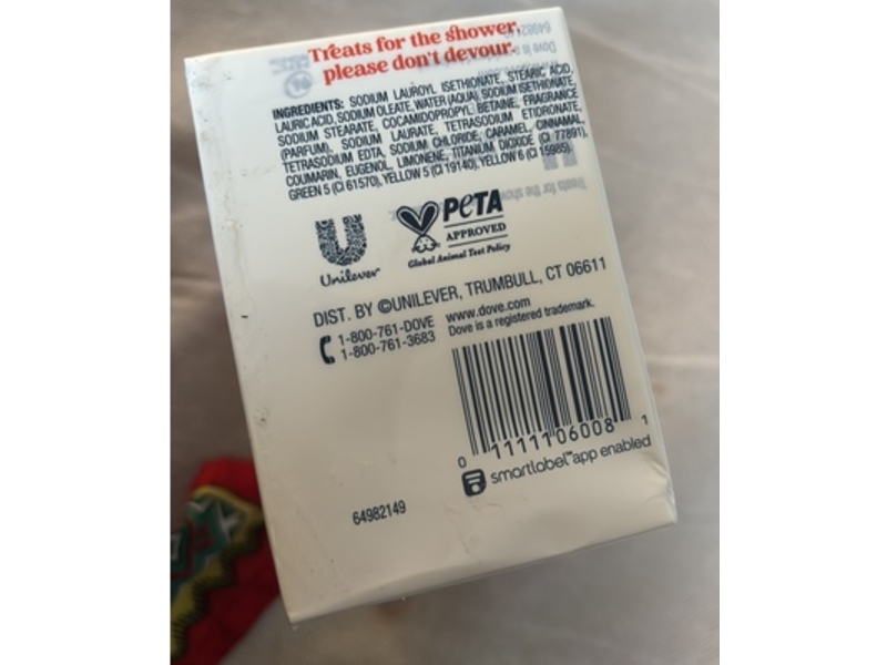 Dove Limited Edition Beauty Bar, Cinnamon Pumpkin Pie, 3.75 oz/15 oz