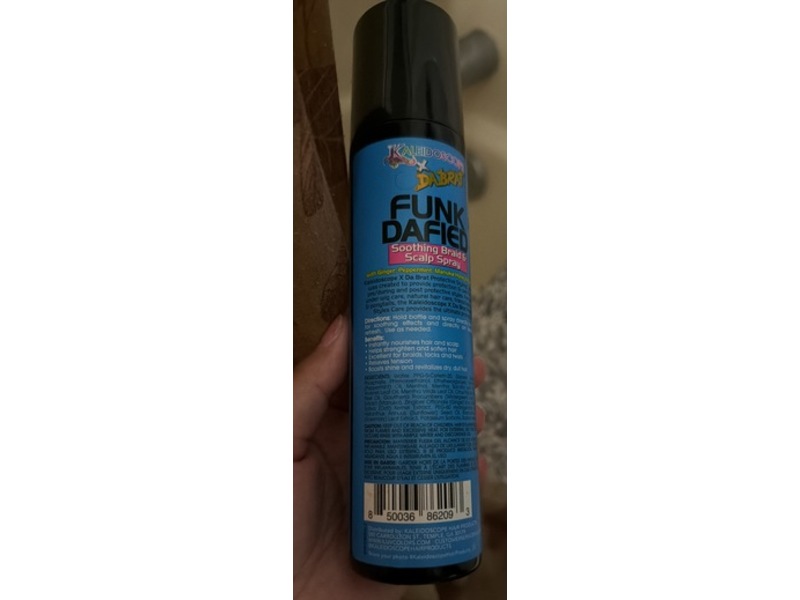 Kaleidoscope x Da Brat Funk Dafied Soothing Braid & Scalp Spray, 8 fl oz/236 mL