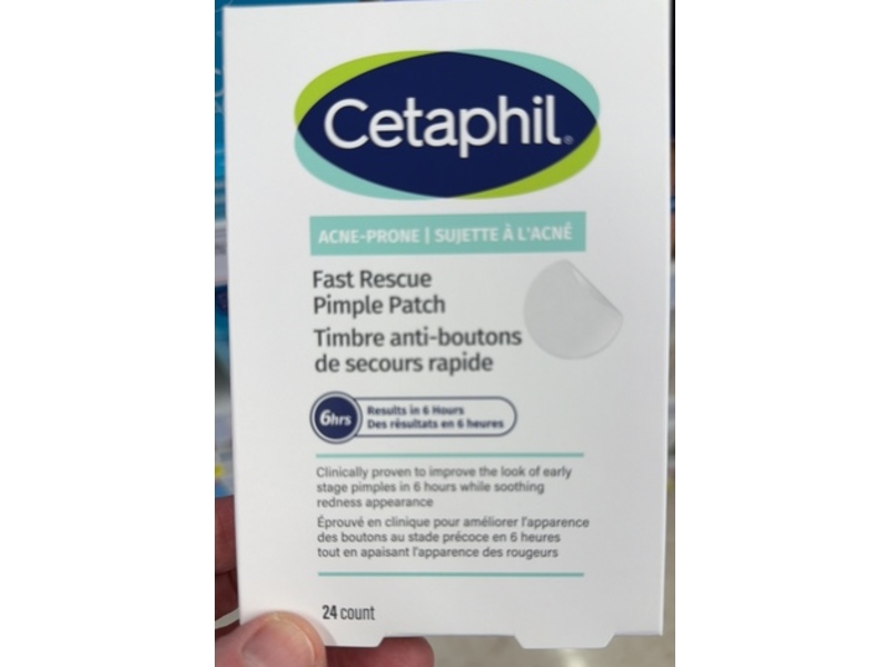 Cetaphil Acne Prone Fast Rescue Pimple Patch, 24 Count
