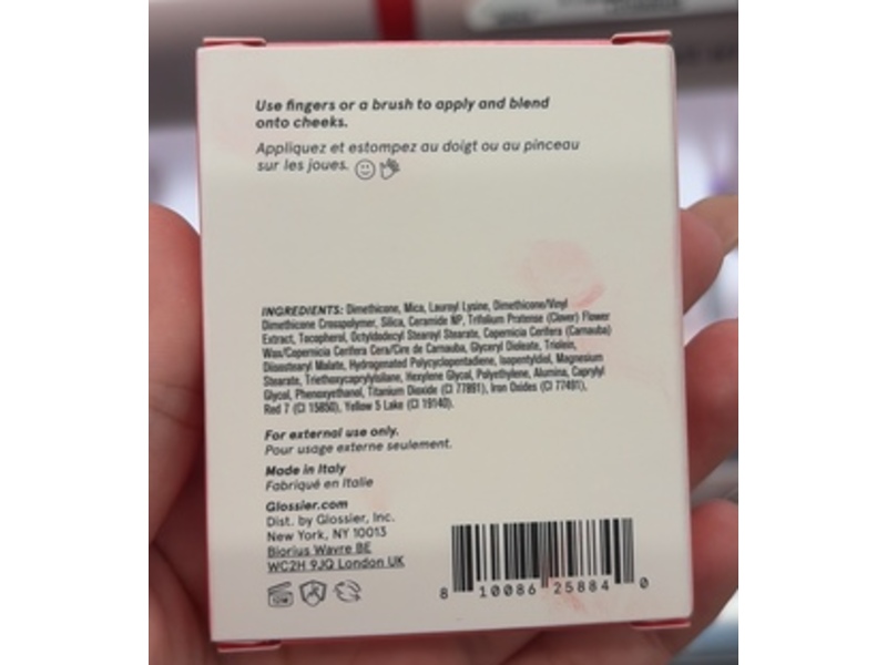 Glossier Cloud Paint Plush Blush, Soar, 0.21 oz/6 g