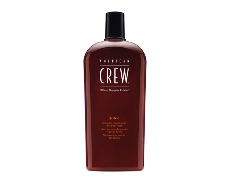 American Crew 3-In-1 Shampoo, Conditioner And Body Wash, 3.3 fl oz/100 mL