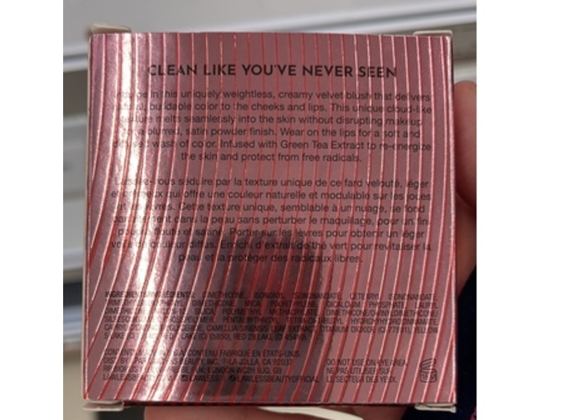 Lawless Pinch My Cheeks Soft-Blur Cream Blush, Gumdrop, 0.18 oz/5.2 g