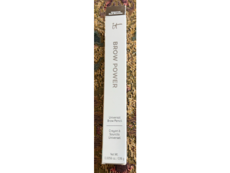 It Brow Power Universal Brow Pencil, Universal Dark Brunette, 0.0056 oz/0.16 g