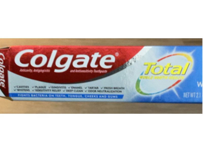 Colgate Total Anticavity Toothpaste, Whitening