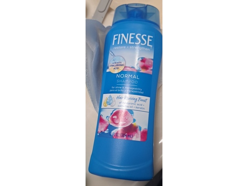 Finesse Restore+Strengthen Normal Shampoo, 13 fl oz/384 mL