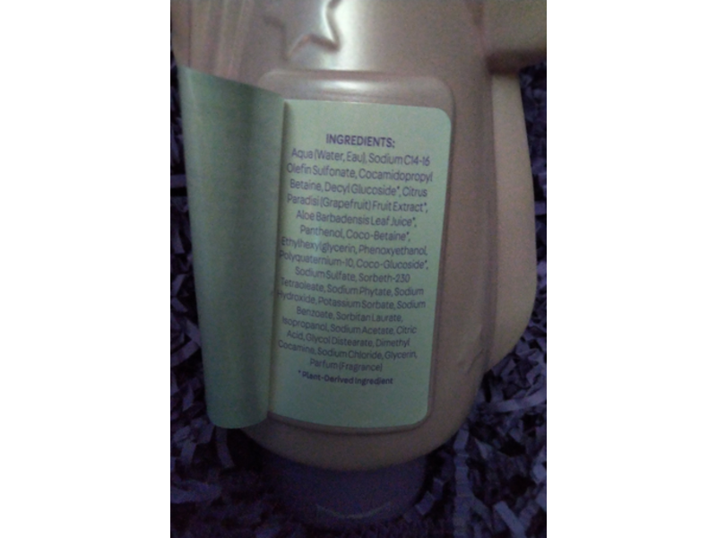 Glimmer Wish Premium Unicorn Shampoo, Vanilla Cotton Candy Scent, 12 fl oz/254 mL