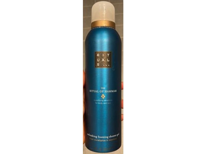 Rituals The Rituals Of Hammam Refreshing Foaming Shower Gel, Rosemary, 6.7 fl oz/200 mL