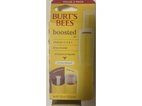 Burt's Bees Boosted Lips Lip Balm Duo, Misty Mauve & Sheer Plus, 0.16 oz/4.53 g - thumbnail 1