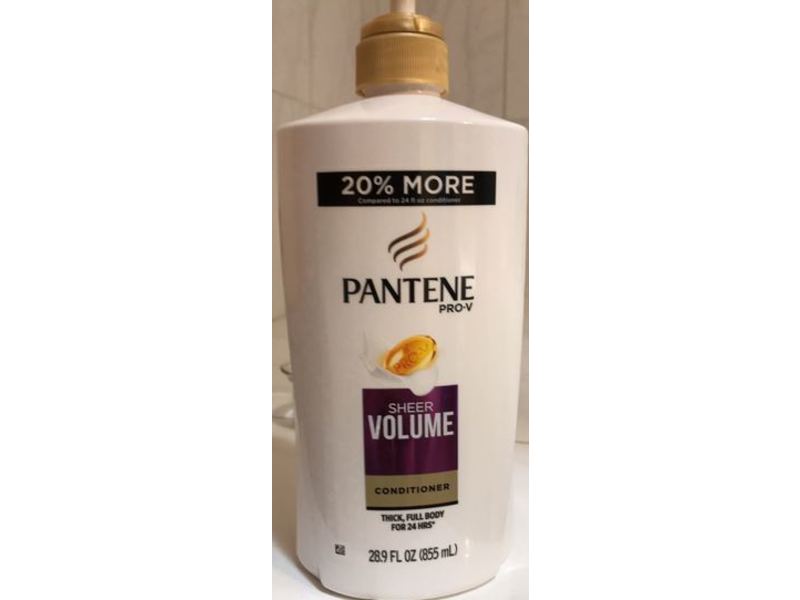Pantene Pro-V Sheer Volume Conditioner, 28.9 fl oz/855 mL