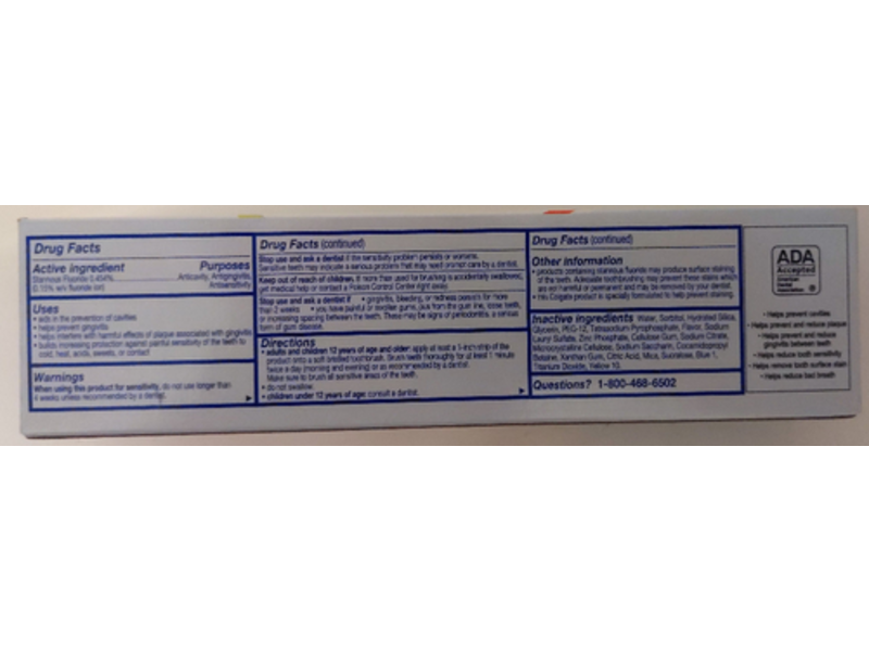 Colgate Anticavity Toothpaste, Fresh Mint Stripe, 6 oz/170 g