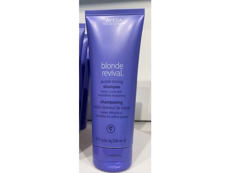 Aveda Blonde Revival Purple Toning Shampoo, 6.7 fl oz/200 mL