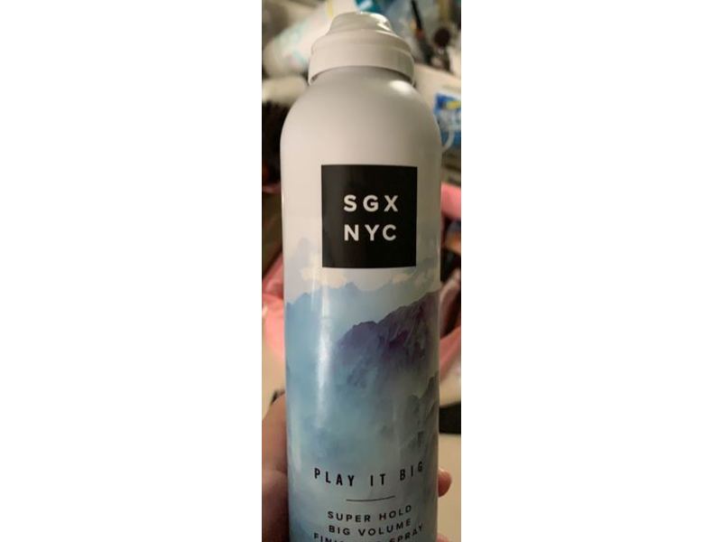 Sgx NYC Play It Big Super Hold Big Volume Finishing Spray, 8.5 oz/240 g