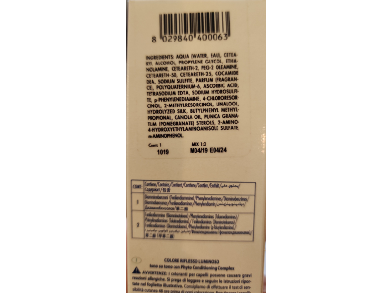 IT&LY Delyton Advanced Phyto Conditioning Complex, Ammonia free, 2.03 fl oz/ 60 mL