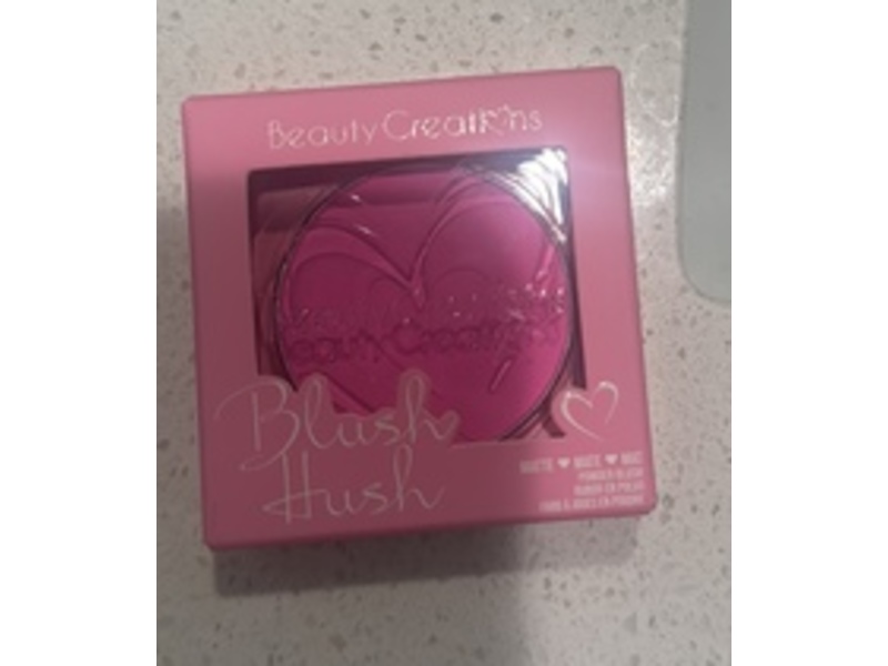 Beauty Creations Blush Hush Matte Powder Blush, My Favorite, 0.12 oz/3.4 g