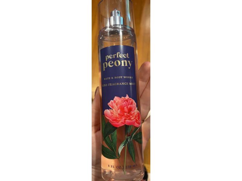 Bath & Body Works Fine Fragrance Mist, Perfect Peony, 8 fl oz/236 mL
