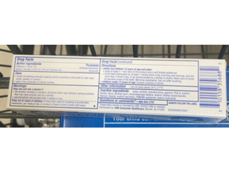 Sensodyne Pronamel Active Shield Whitening Toothpaste, Cool Mint, 3.4 oz/96.4 g, Pack Of 3