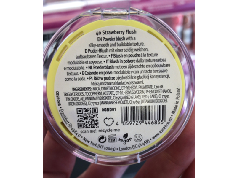 Essence Blush Crush!, 40 Strawberry Flush, 0.17 oz/5 g