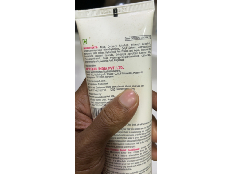 Re' Equil Murumuru Damage Repair Conditioner, 5.07 oz/150 mL