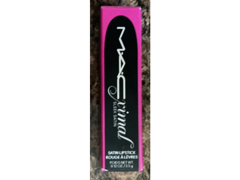 M.A.C Ximal Sleek Satin Lipstick, 45 Rebel, 0.12 oz/3.5 g