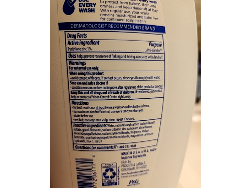 Head & Shoulders Sandalwood 2-In-1 Shampoo + Conditioner, 28.2 fl oz/835 mL