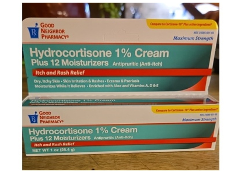 Good Neighbor Pharmacy Anti-itch Cream Hydrocortisone 1 Plus 12 Moisturizer, 1 oz/28.4 g