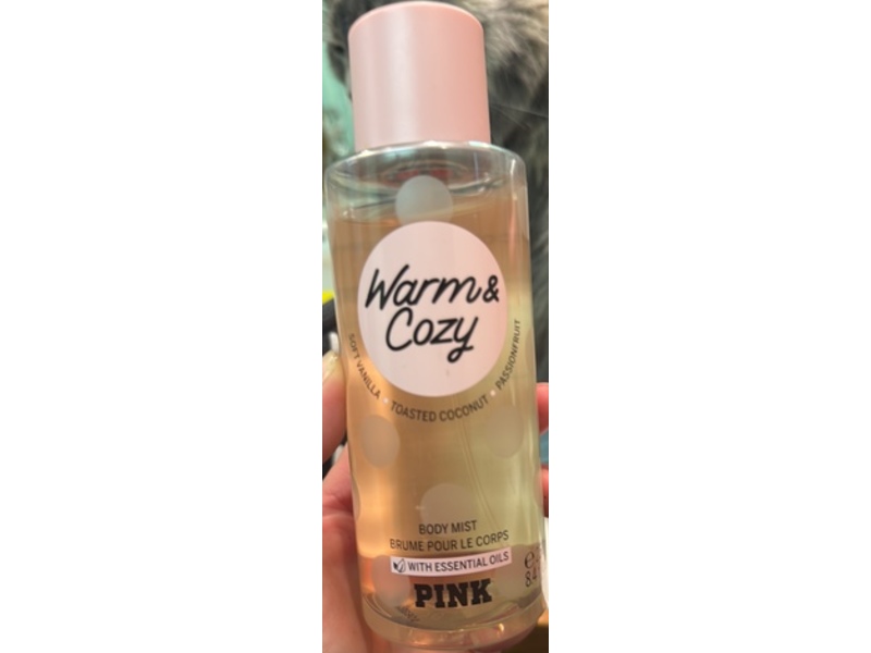 Victoria's Secret Pink Body Mist, Warm& Cozy, 8.4 fl oz/256 mL
