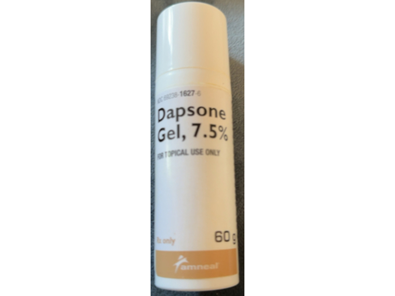 Dapsone Gel, 7.5%, 60 g, Amneal (Rx)