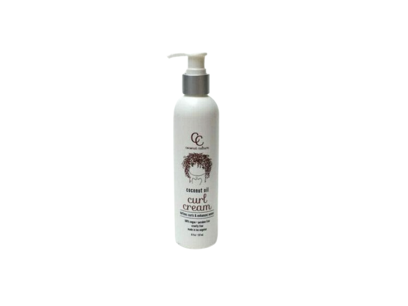 Coconut Culture Curl Cream, Coconut Oil, 8 fl oz/237 mL