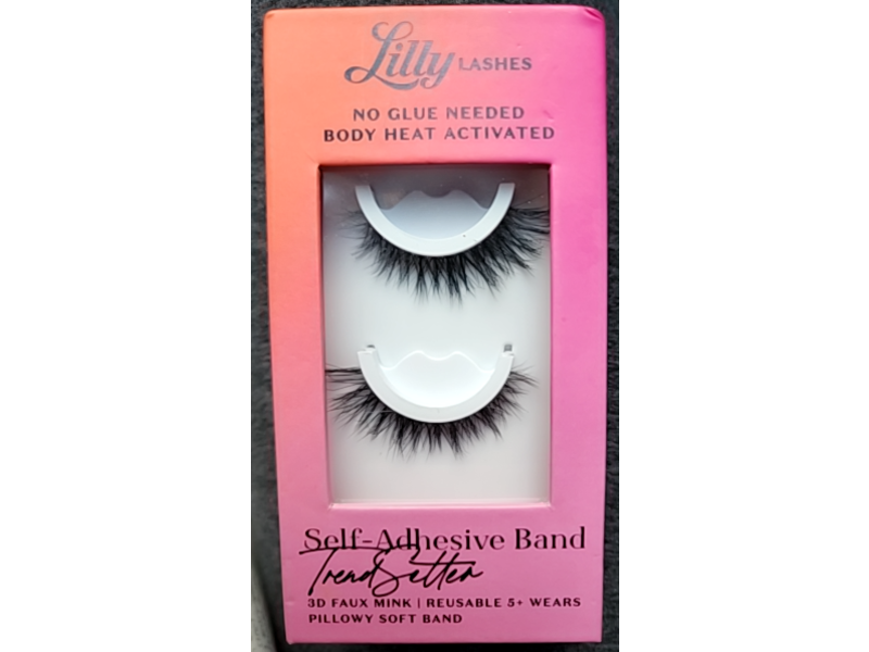 Lilly Lashes Self Adhesive Eyelashes Band, Trend Setter