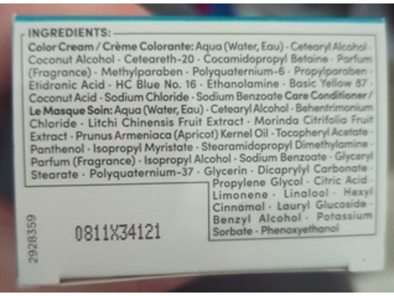 Got2b Color Remix Customizable Semi-Permanent Hair Color Kit, 097 Peacock Teal, Multi-Application