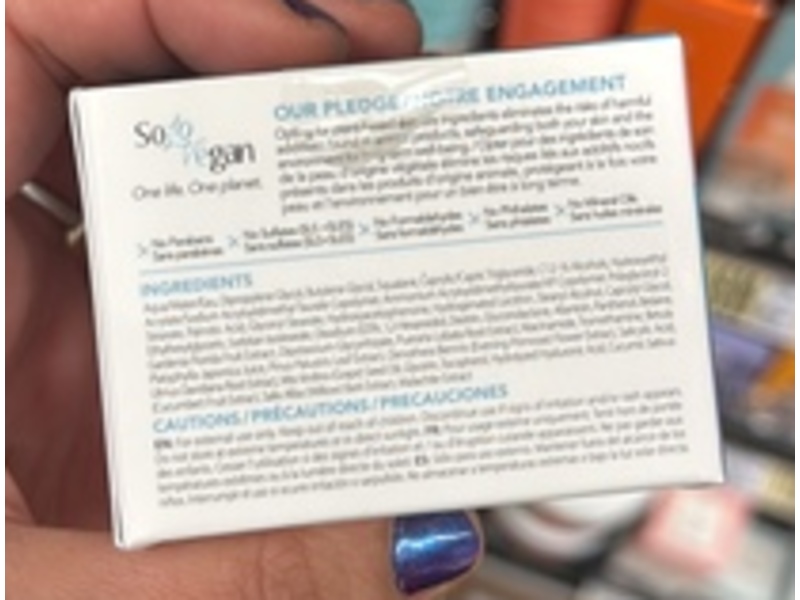 Solo Vegan Clear As Day Water Cream, Squalane, 1.69 fl oz/50 mL