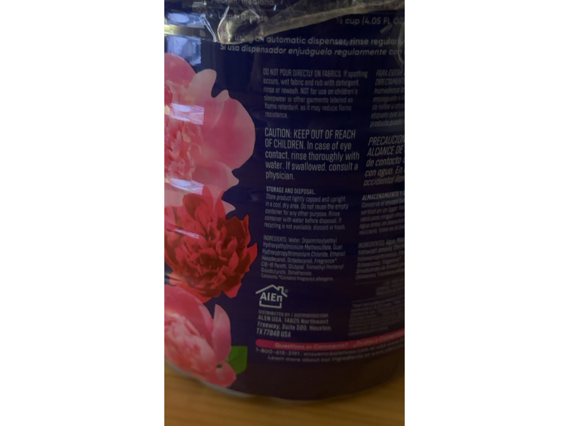 Ensueno Max Fabric Softener, Spring Fresh, 305.32 fl oz/9 L