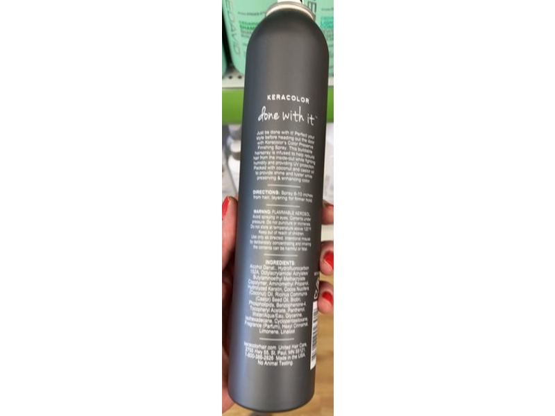 Keracolor Color Preserving Finishing Spray, 10 oz/283.5 g