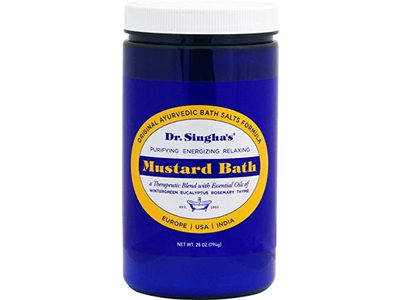 Dr. Singha’s Mustard Bath Bath Salts, 28 oz/794 g