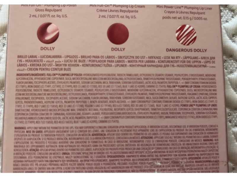 Buxom Cheers To Dolly Plumping Lip Trio