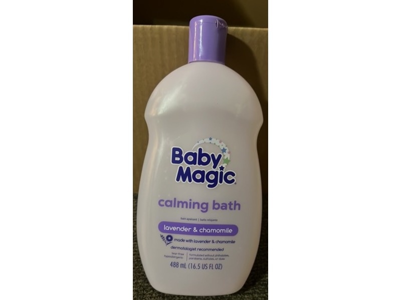 Baby Magic Calming Bath, Lavender & Chamomile, 16.5 fl oz/488 mL