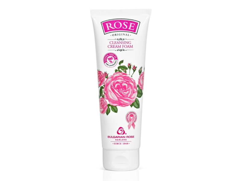 Bulgarian Rose Original Cleansing Cream Foam, 4.40 fl oz/125 mL