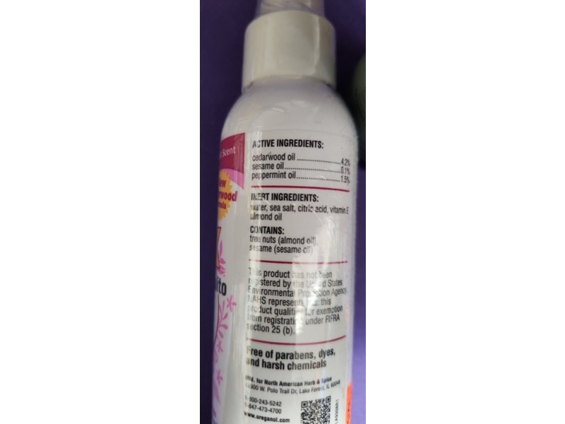 Bug-X Tick & Mosquito Repellent, Peppermint Scent, 4 fl oz/120 mL