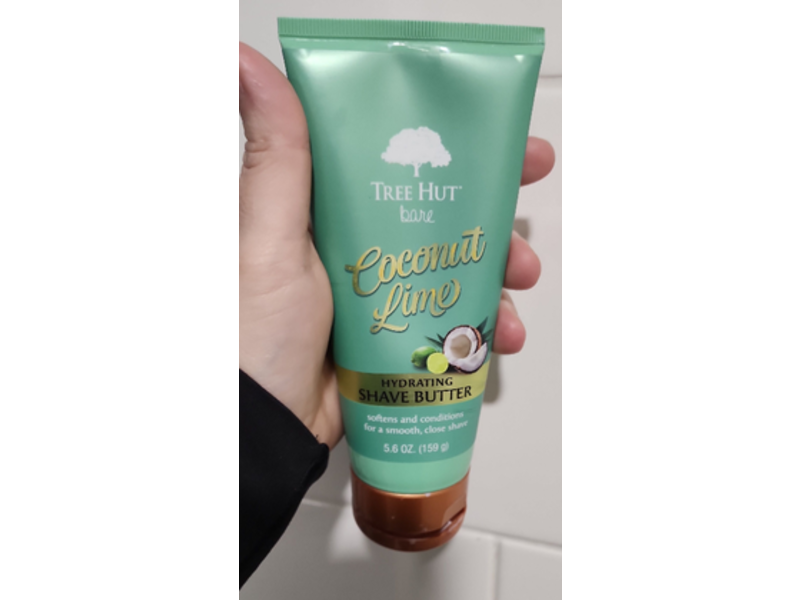 Tree Hut Bare Hydrating Shave Butter, Coconut Lime, 5.6 oz/159 g