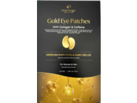 Plantifique Gold Eye Patches, Collagen & Caffeine, 4.58 fl oz/130 g, 20 Pairs - thumbnail 1