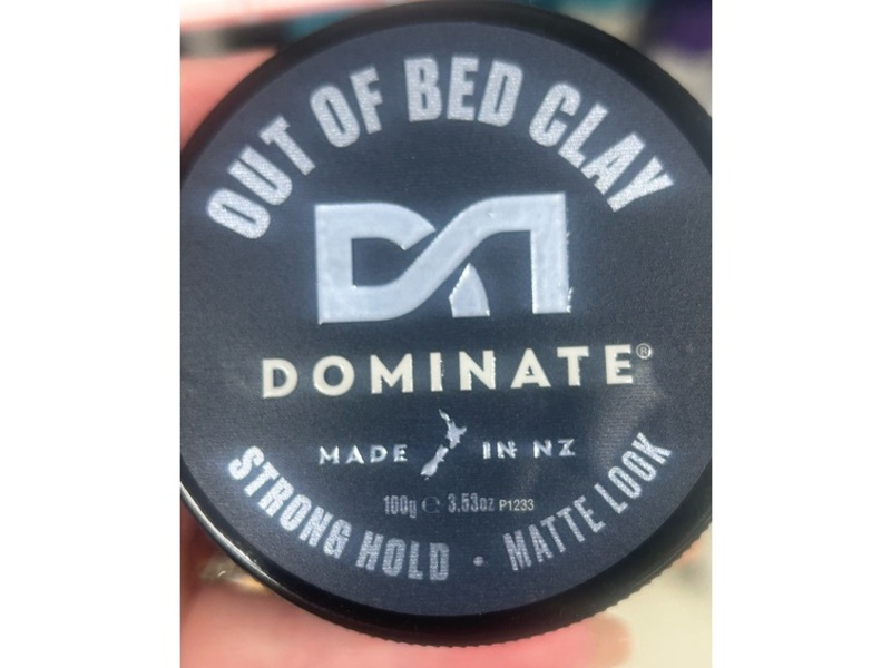 Dominate Out Of Bed Clay, 3.53 oz/ 100 g
