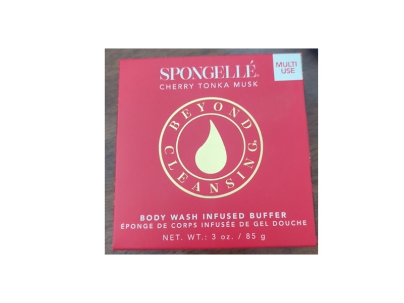 Spongelle Cherry Tonka Musk Body Wash Buffer, 3 oz/85 g